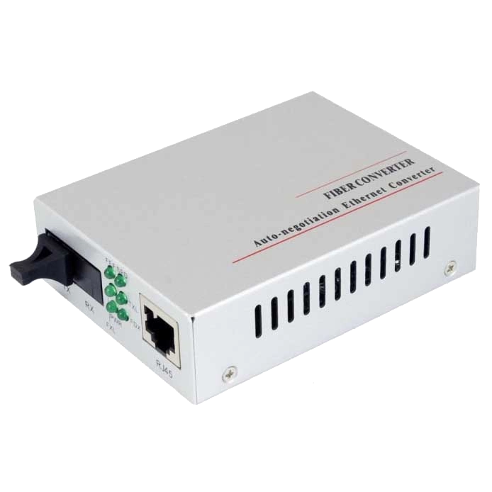 Медiаконвертор (1550TX&1310RX, 10/100, 20км SC) TelStream MC-118/520SC
