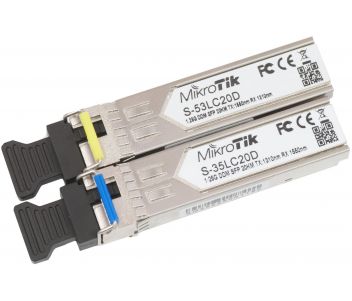1.25Гб комплект SFP модулів (Rx / Tx) S-35LC20D (S-3553LC20D) (обʼєднано → #9389)