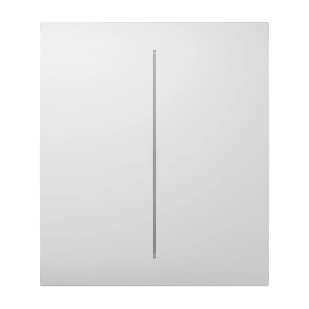 Ajax CenterButton (1-gang) (білий)