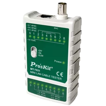 Тестер кабелю Pro'sKit MT-7031