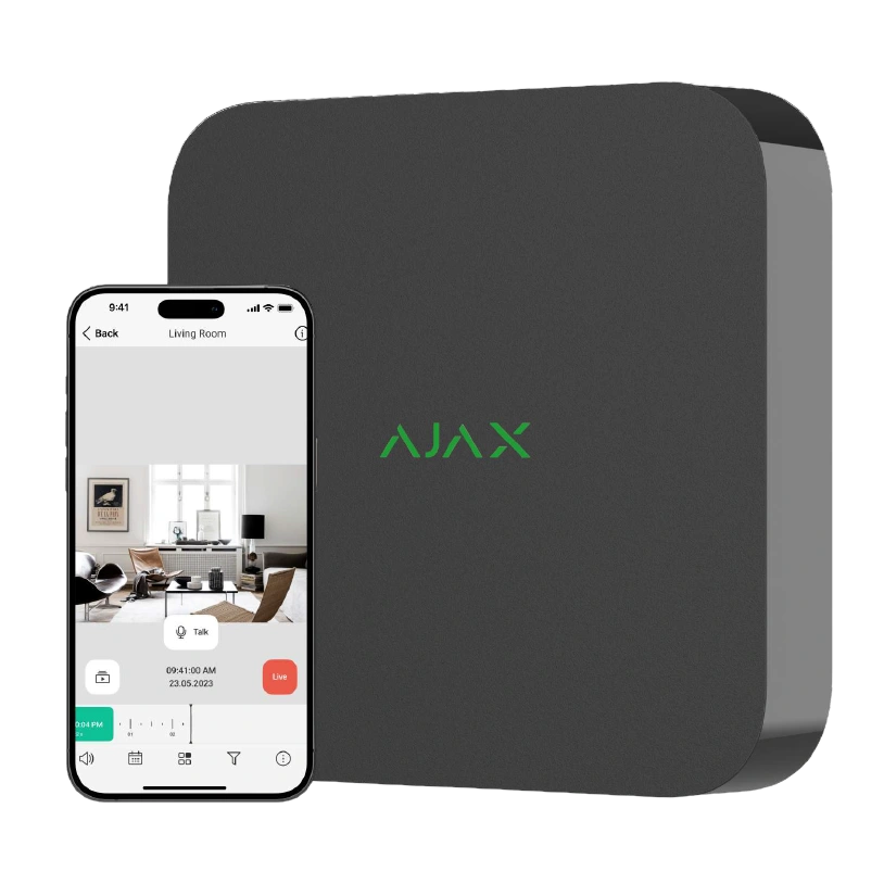 Ajax NVR 8-ch (чорний)