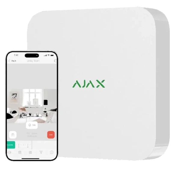 Ajax NVR 8-ch (білий)