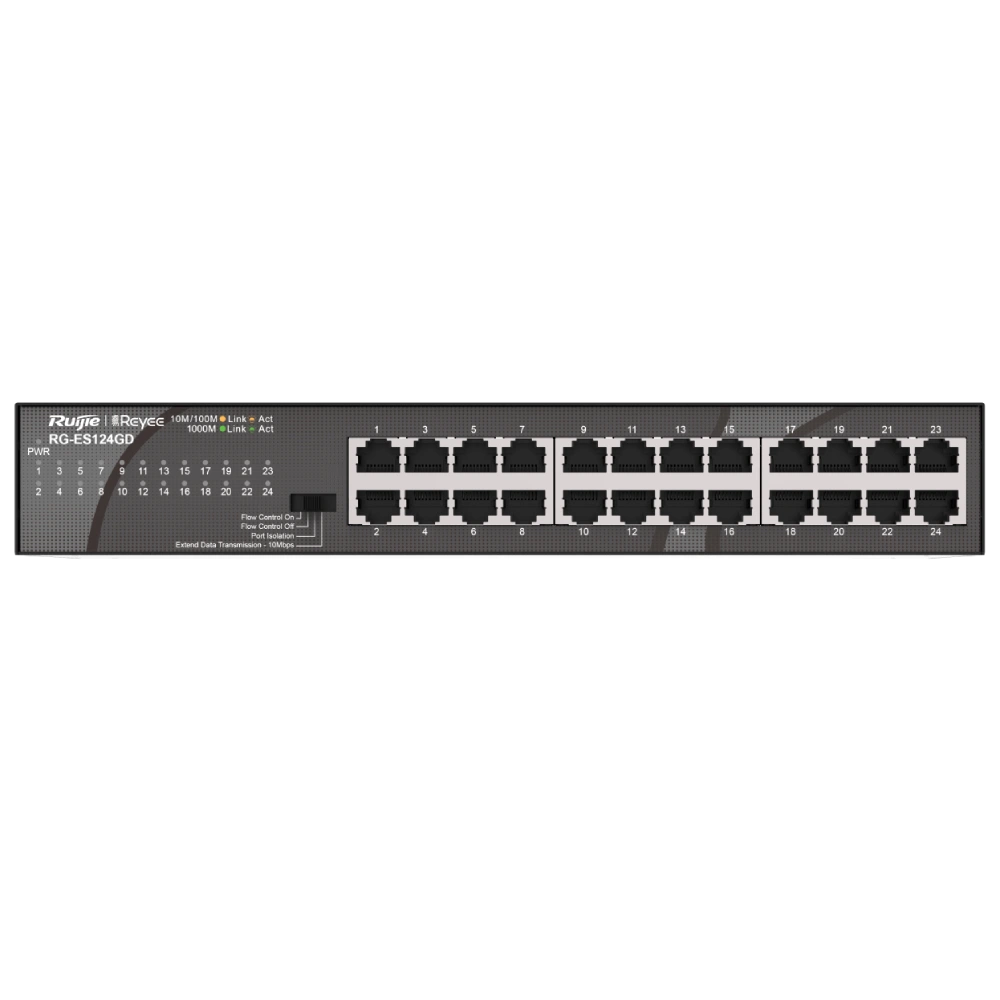 Комутатор 24 порти некерований Ruijie Reyee RG-ES124GD