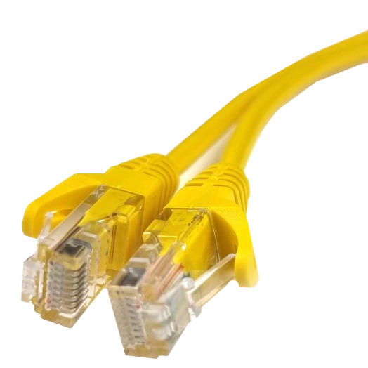 Патч-корд жовтий 0.5м UTP CAT5e