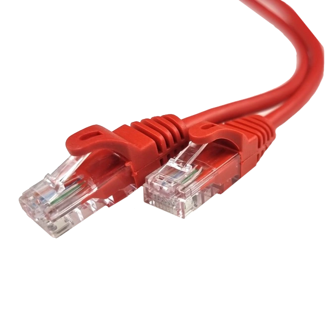 Патч-корд червоний 1м UTP CAT5e