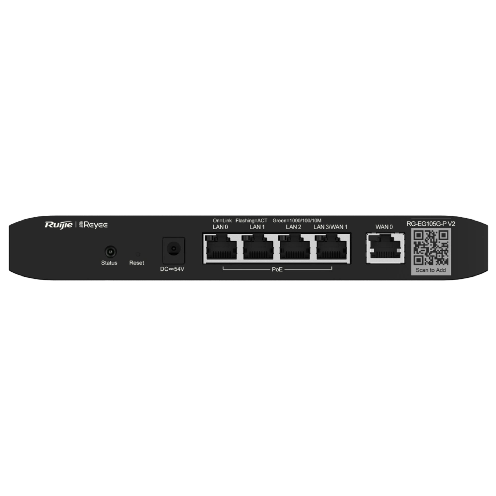 Маршрутизатор серії Ruijie Reyee RG-EG105G-P V2