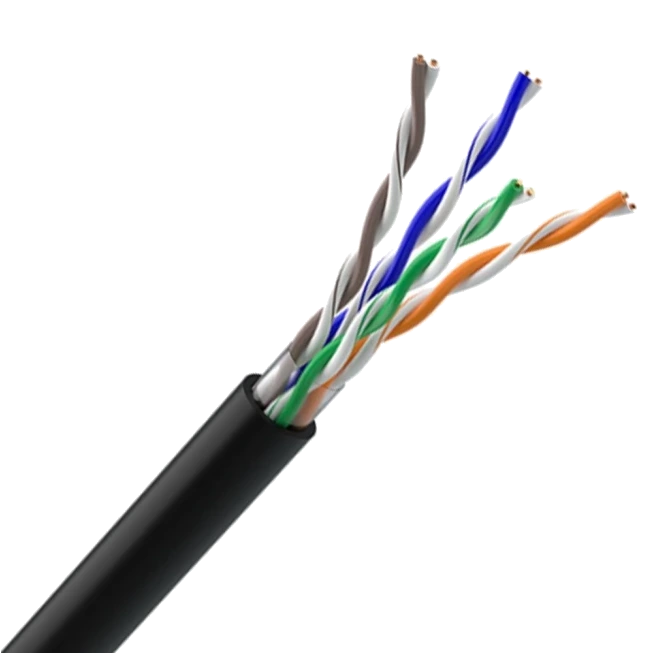 Кабель (UTP мідь вуличний) 500м OK-Net КПП-ВП (100) 4*2*0,51 (U/UTP-cat.5Е)