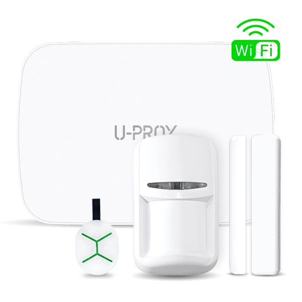 Комплект бездротової охоронної сигналізації U-Prox MPX L KF kit White
