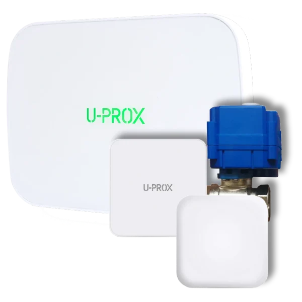 Бездротовий комплект запобігання затоплення U-Prox DN20 White