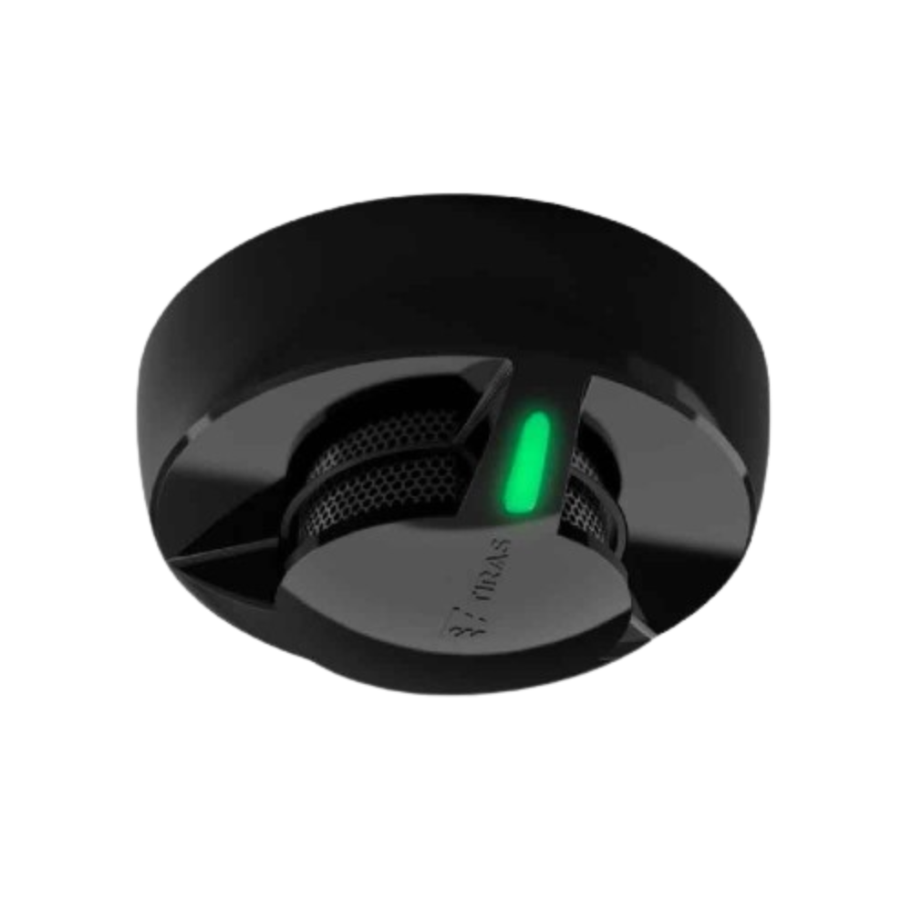 Комбінований неадресний пожежний сповіщувач Tiras DETECTO MLT10 (black)