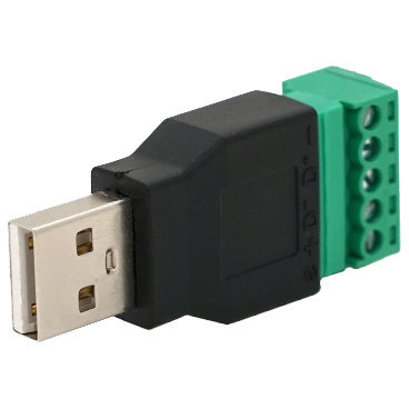 Роз'єм USB (5 контактів) з клемами під кабель