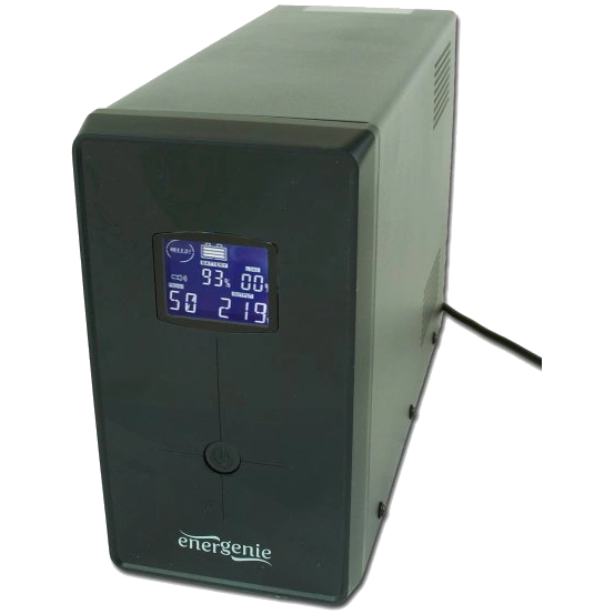 Джерело безперебійного живлення EnerGenie EG-UPS-033 1200ВA апроксимована синусоїда