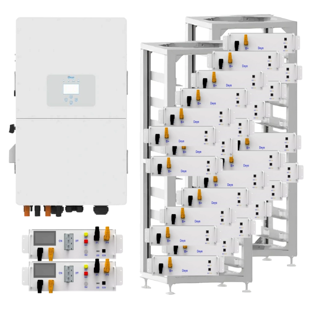 Система безперебійного живлення трифазна Deye SUN-50K-SG01HP3-EU-BM4 50кВт 120кВт•год