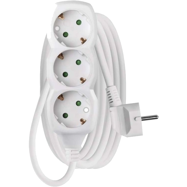 Мережевий подовжувач EMOS P0325R 3 розетки 5 м
