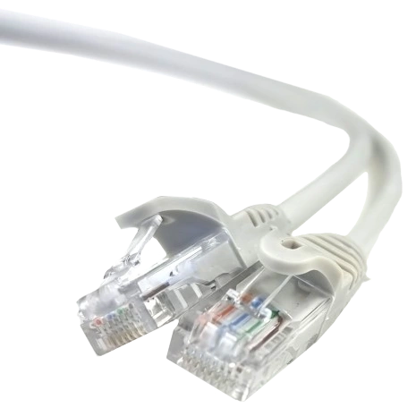 Патч-корд сірий 0.25м UTP CAT5e