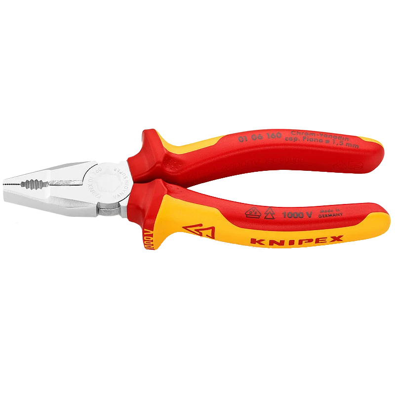 Пасатижі (плоскогубці) KNIPEX 01 06 160