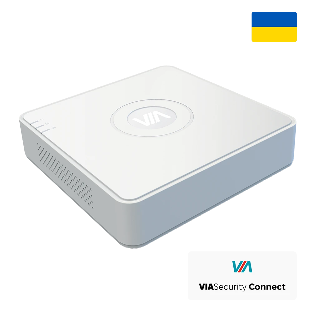 Відеореєстратор VIASecurity VIA-NVR04V1Q 4-канальний