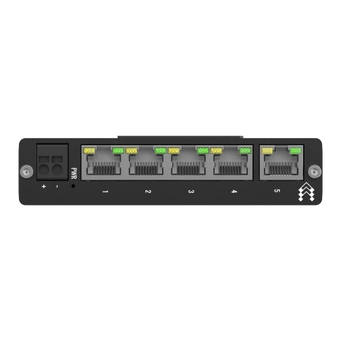 Комутатор 5 портів некерований Teltonika TSW010 з монтажем на DIN-рейку