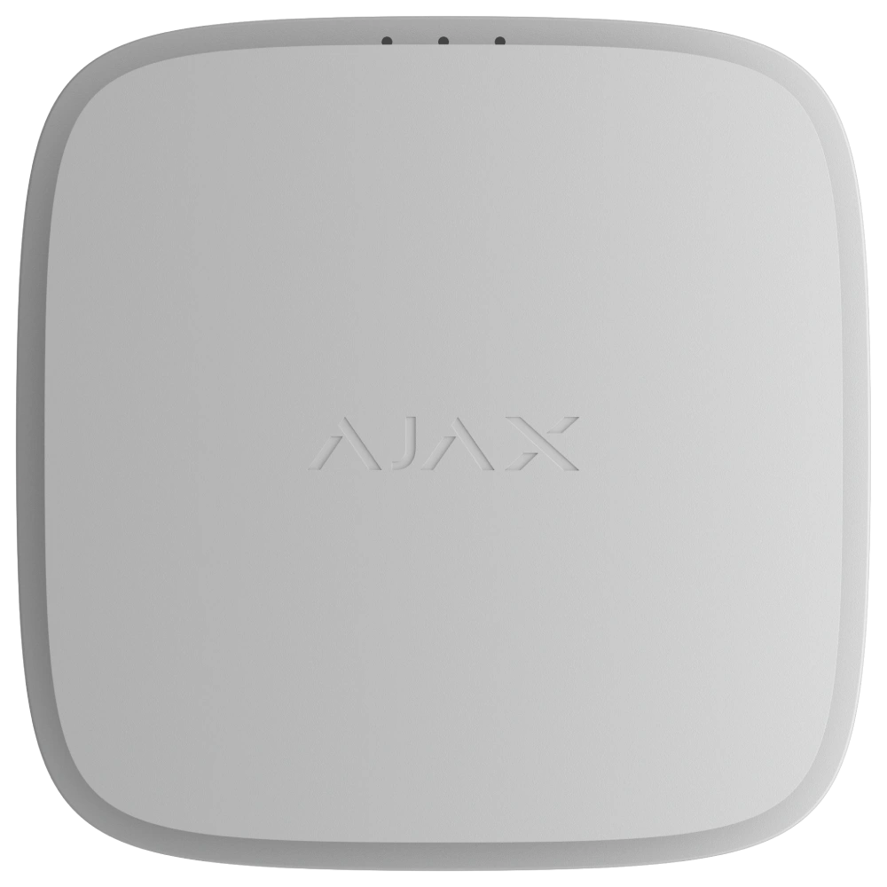Сповіщувач Ajax EN54 FireProtect (Heat/Sounder) white пожежний тепловий зі звуковим оповіщенням