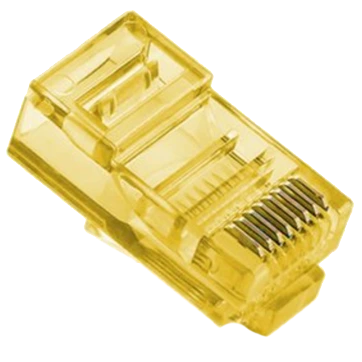 Конектор Ritar RJ-45 8P8C UTP Cat-5 (100 шт/уп.) (обʼєднано → #23233)