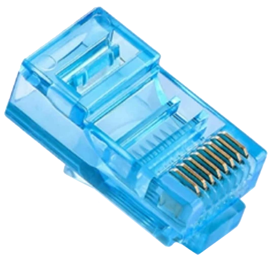 Конектор Ritar RJ-45 8P8C UTP Cat-5 (100 шт/уп.) (обʼєднано → #23233)