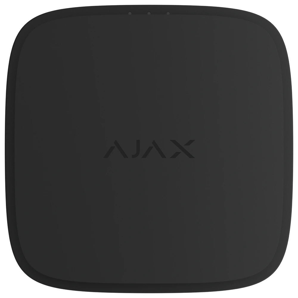 Сповіщувач Ajax EN54 FireProtect (Heat/Sounder) black пожежний тепловий зі звуковим оповіщенням