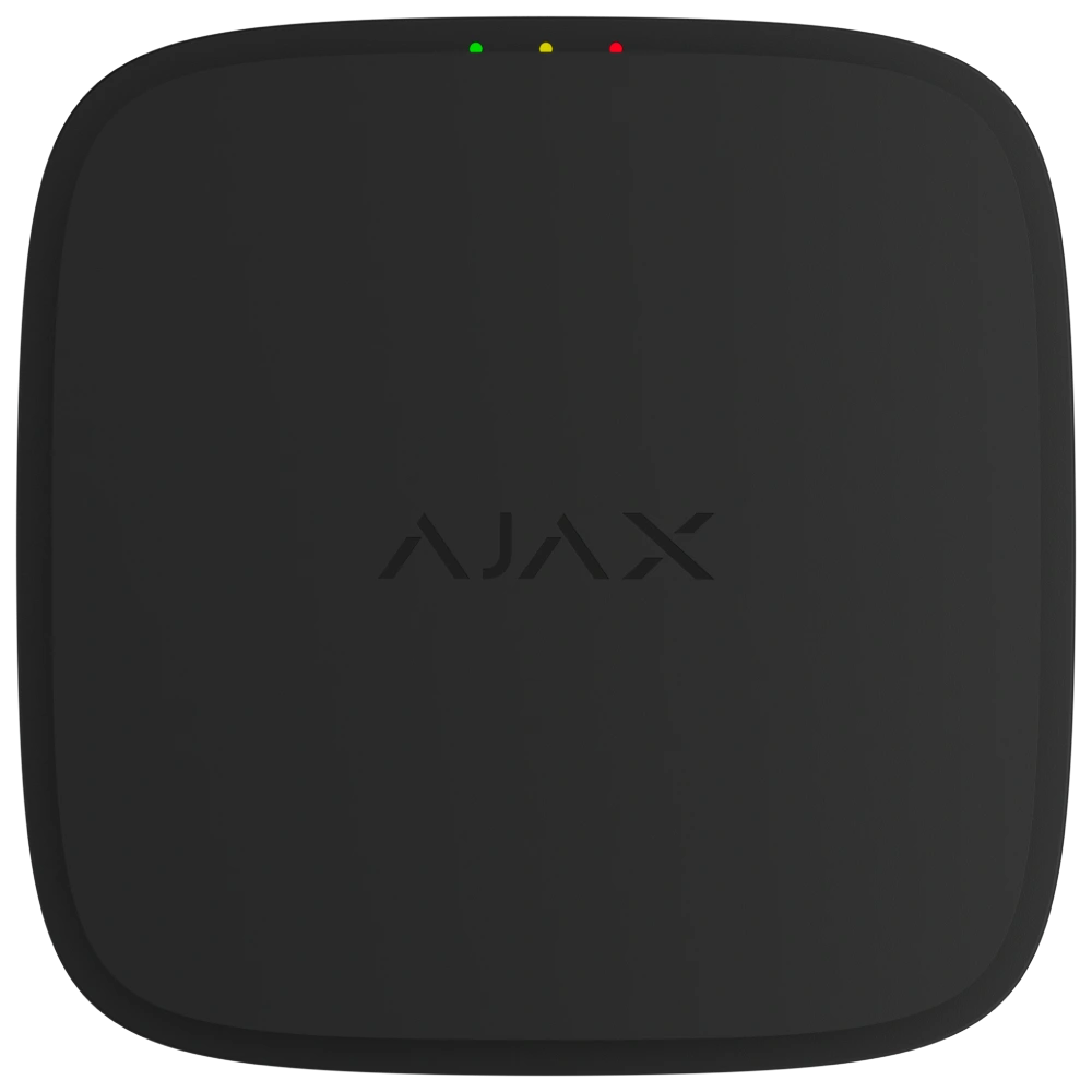 Сповіщувач Ajax EN54 FireProtect (Smoke/Sounder) black пожежний димовий зі звуковим оповіщенням