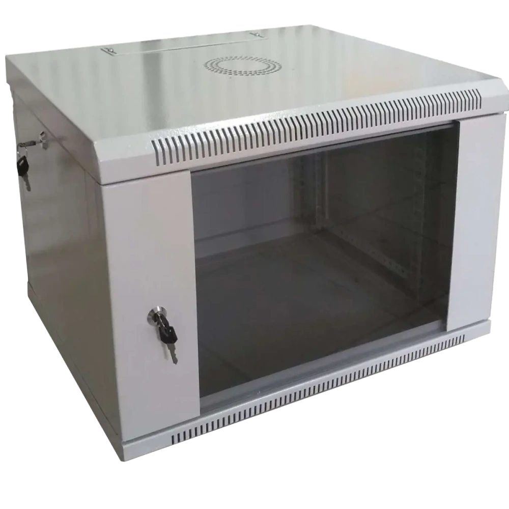 Шафа комутаційна настінна 6U 600x500 розбірна Hypernet WMNC-500-6U-FLAT (обʼєднано → #16966)