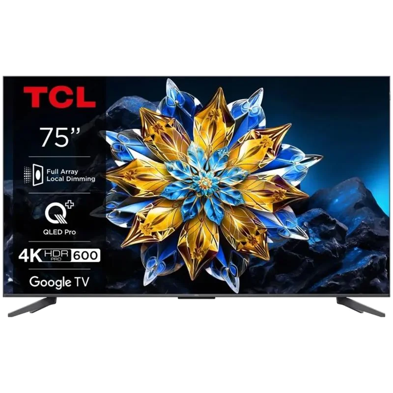 Телевізор TCL 75C69BPRO Pro 4K Smart Google TV Titan ONKYO