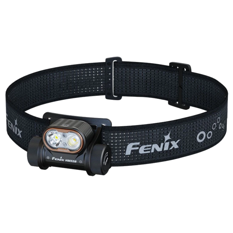 Ліхтар налобний чорний Fenix HM55R