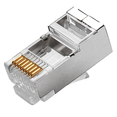 Конектор екранований RITAR RJ-45 8P8C FTP Cat-5 (100шт)