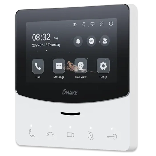 Відеодомофон DNAKE E214W 4.3" дюймів Wi-Fi Linux