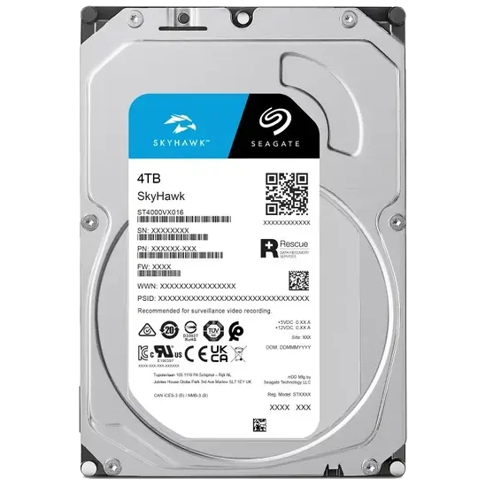 Жорсткий диск внутрішній SEAGATE SkyHawk ST4000VX016 4Тб (обʼєднано → #21240)