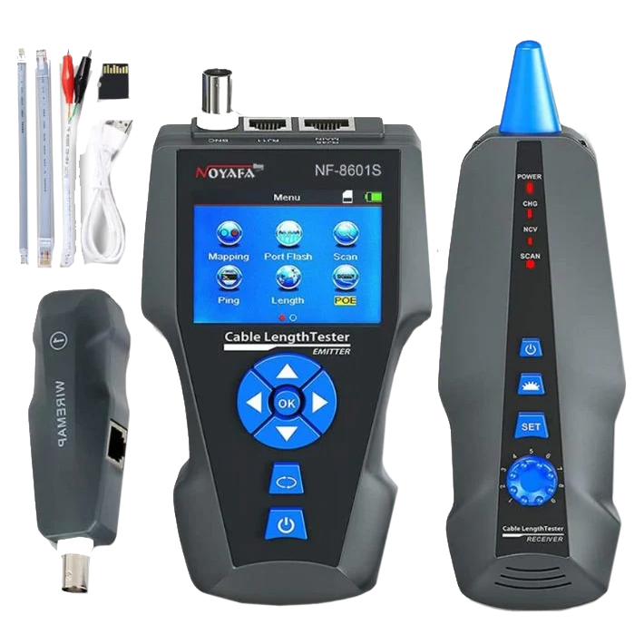 Багатофункціональний кабельний тестер NOYAFA NF-8601S