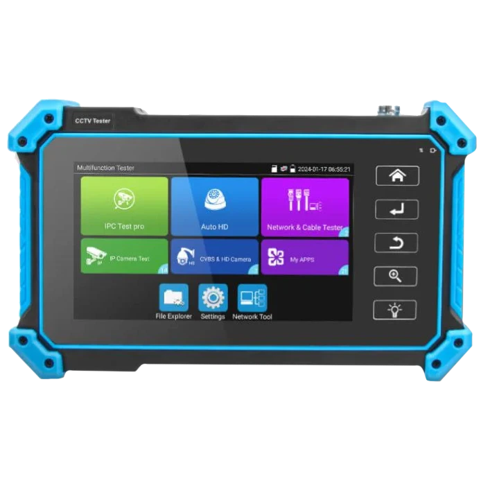 Тестер камер відеоспостереження NOYAFA NF-IPC715 IP, аналог, HD-Coax, HDMI, VGA