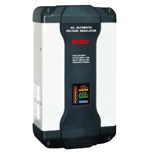 Стабілізатор напруги релейний KEBO BDR-1500VA 900W 2xShuko