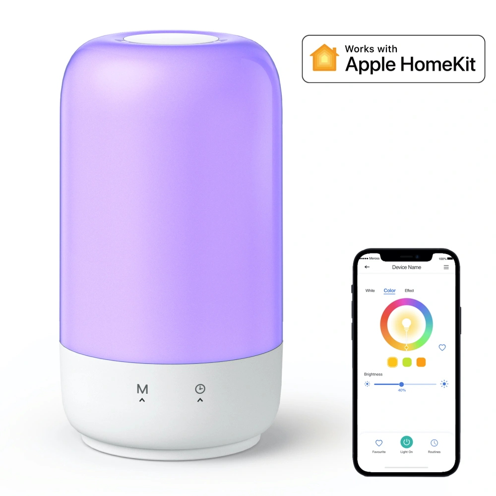 Розумна настільна WiFi лампа Ambient Light Meross MSL450HK(EU) (обʼєднано → #16242)