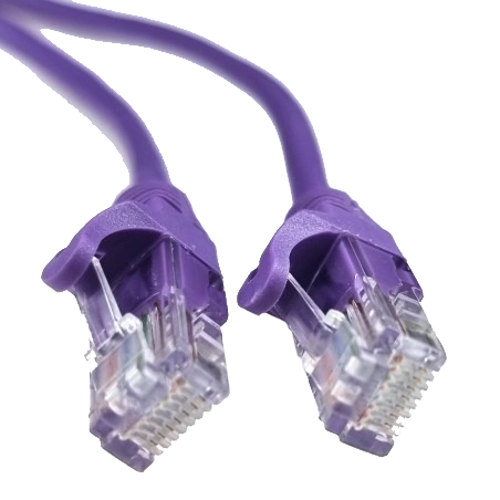 Патч-корд фіолетовий 0.3м Ritar UTP CAT5e