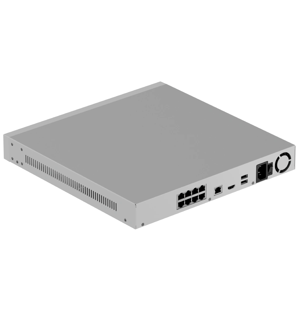Відеореєстратор Ajax NVR H2D8PAC (16ch) white HDMI 4K 16Тб PoE
