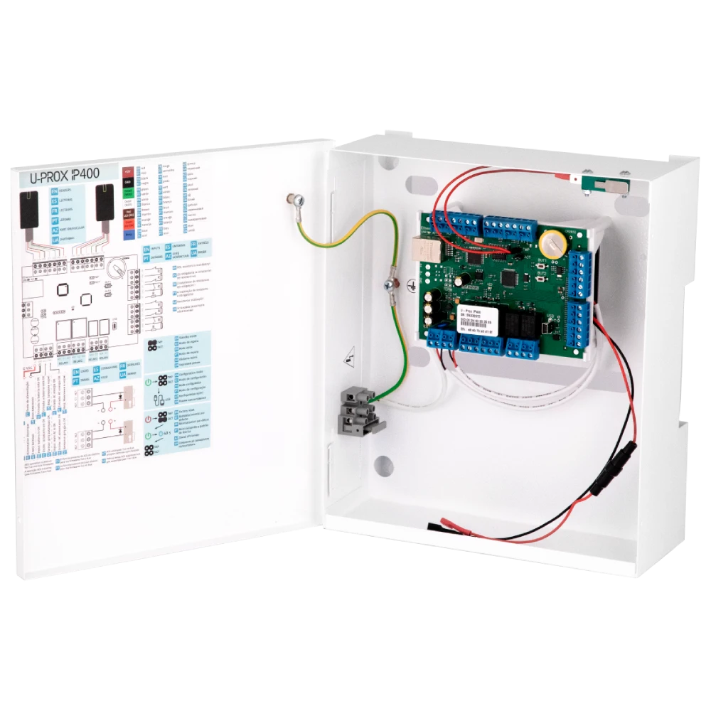 Контролер для двох дверей U-Prox IP400 IP OSDP