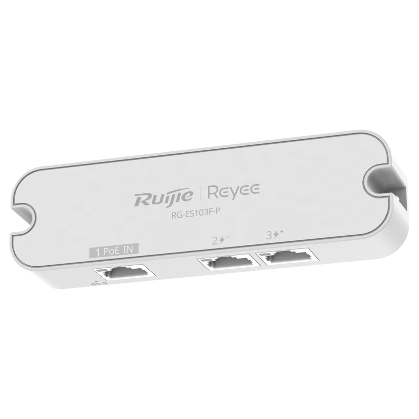 Комутатор 3 порти некерований Ruijie Reyee RG-ES103F-P