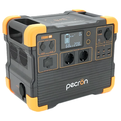 Портативний зарядний пристрій Pecron E1500LFP 1536/2200Wh MPPT VOC 32-95 В