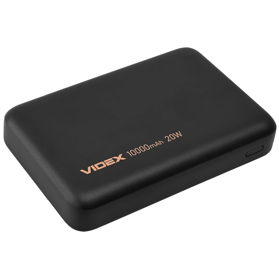 Повербанк VIDEX VPB-331 15W+PD20W Black 10000mAh